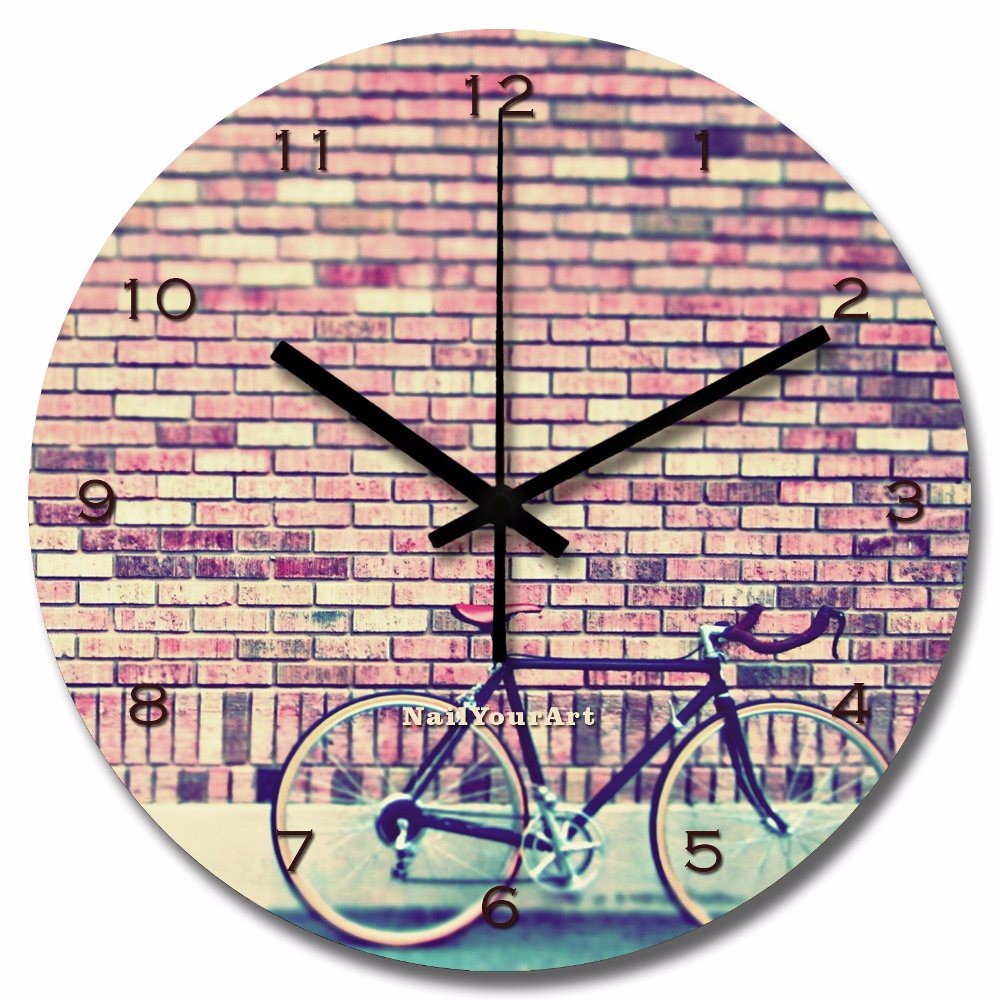 Jam Dinding Unik Artistik Bicycle Wall Clock Shopee Indonesia