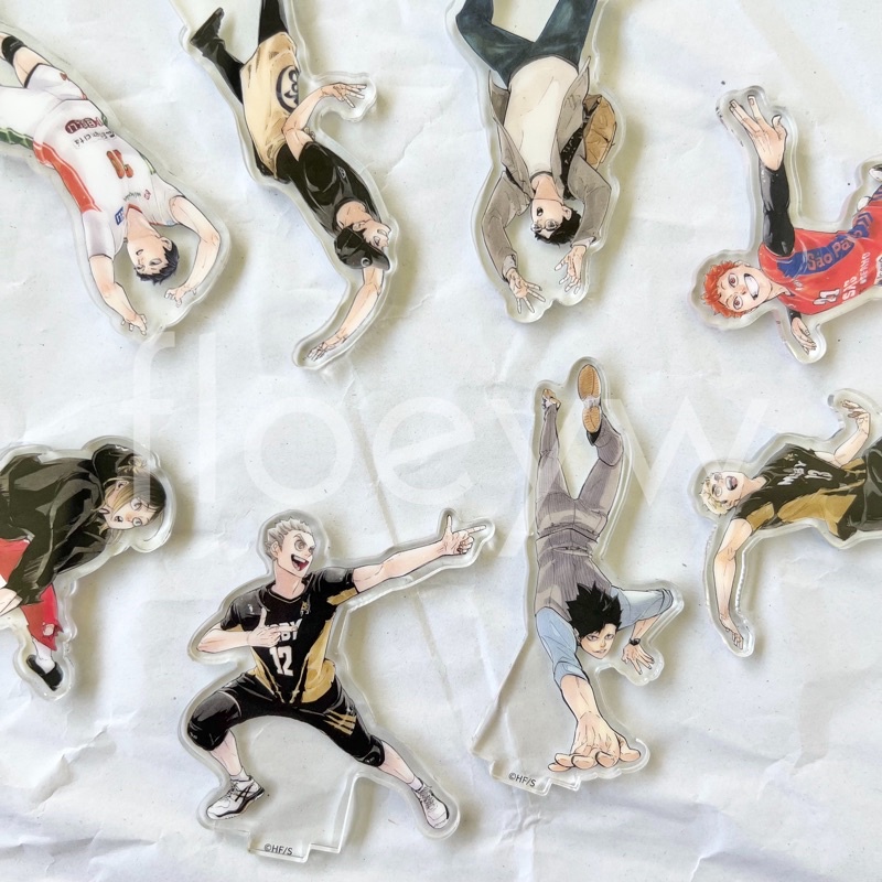 Haikyuu 10th Chronicle Split: Acrylic Figure Satuan