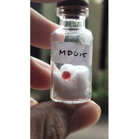 mustika delima merah sir alam asli temuan sepuh kuno antik pusaka MD015