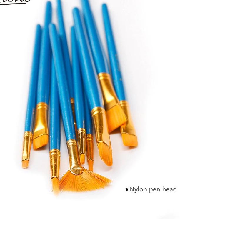 

New Product|LR23|Giorgione Brush Set 10 pcs G-198H / Kuas Lukis Set 10