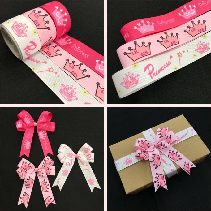 

1 METER - 2.2 CM PITA GROSGRAIN MOTIF | MOTIF PRINCESS | PITA KADO