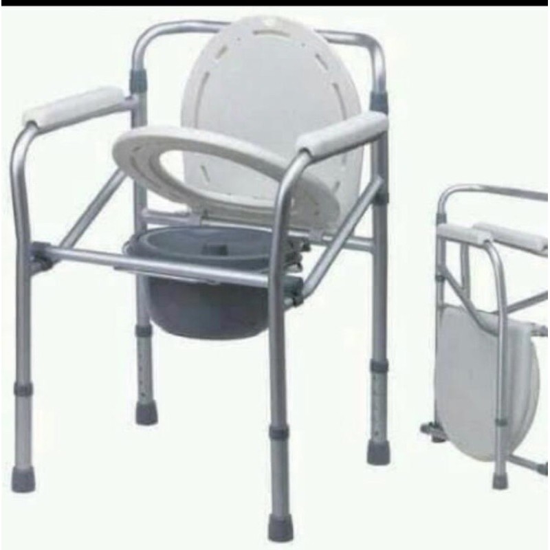 Commode Chair / Kursi BAB Tanpa Roda Type FS-894 Merk SELLACO / ONEMED