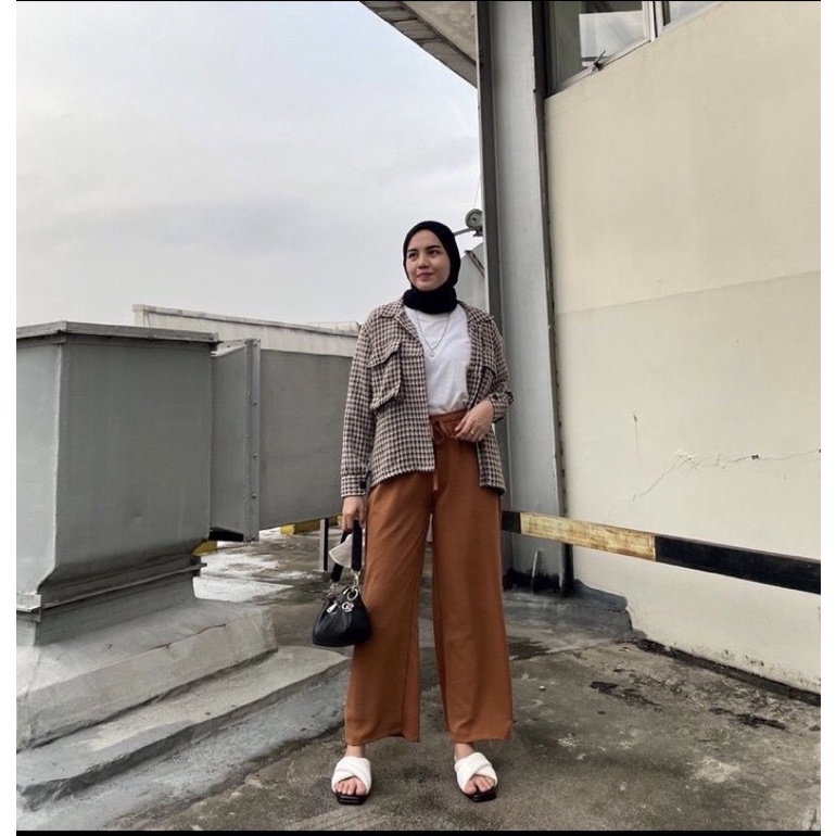 RUBBY KULOT DAILY BAHAN CRINKLE AIRFLOW PREMIUM/KULOT CRINKLE AIRFLOW HW/KULOT MURAH/KULOT HIGHWISH