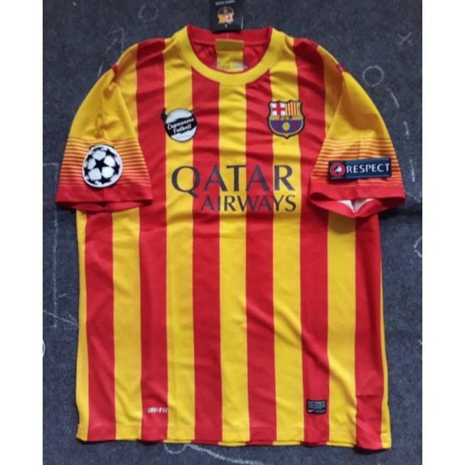 Jersey Barca retro 13 14 15 12 Barcelona 2013 2014 2015 2016 away full