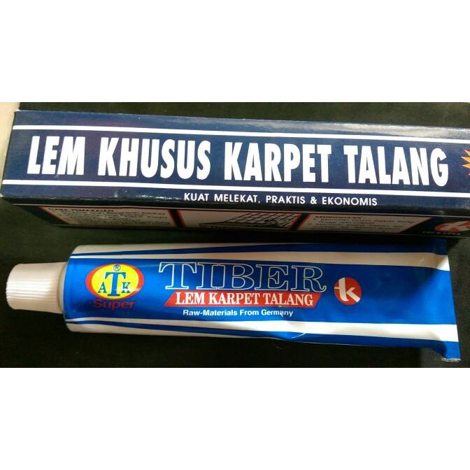 LEM TIBER LEM KARPET TALANG AIR TUBE 60 GRAM MURAH PRAKTIS PEREKAT KUAT/ LEM KARPET TALANG/KARPET