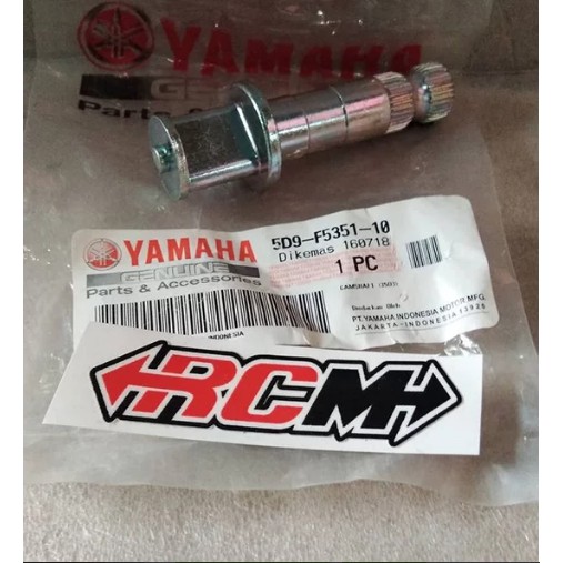 CAMSHAFT AS PAHA REM VEGA RR ZR JUPITER Z1 ROBOT INJEKSI ORI ORIGINAL YAMAHA 5D9-F5351-10