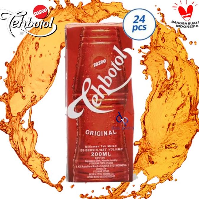 

(BISA COD) Tehbotol sosro original kotak 250 ML X 24 pcs ( 1 KARTON) TERBAIK Kode 262