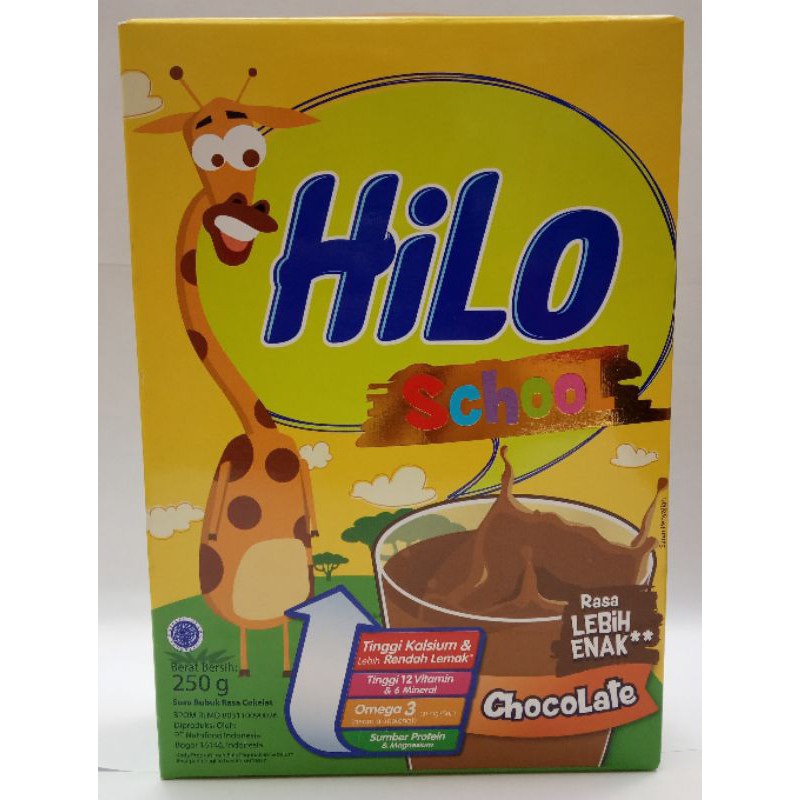 

HILO SCHOOL COKLAT 250GR