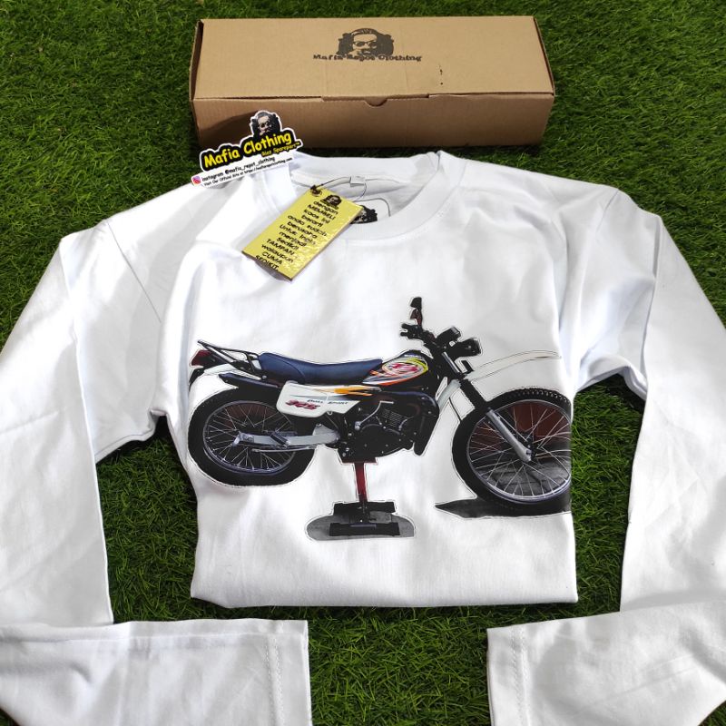 kaos Suzuki ts 125 ts125 lengan panjang long sleeve