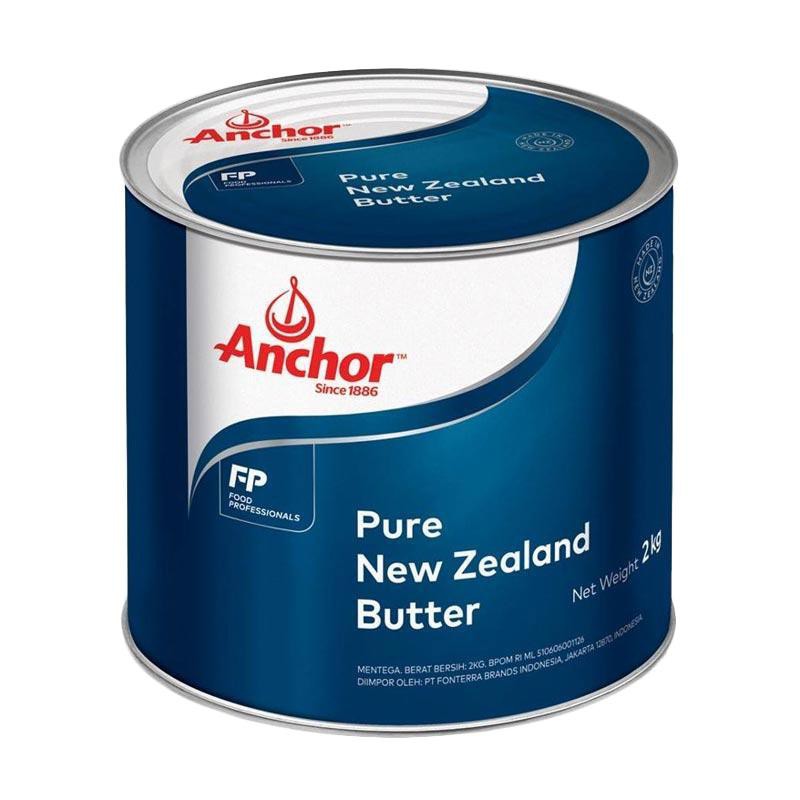 

Anchor butter 2kg kalengan salted pure ED 2026