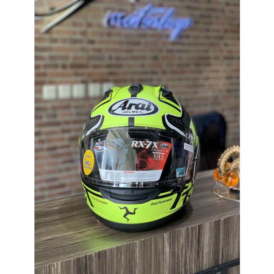 Arai RX7X IOM TT 2019
