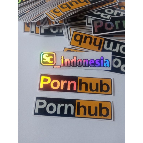 STIKER CUTTING PORN HUB murah
