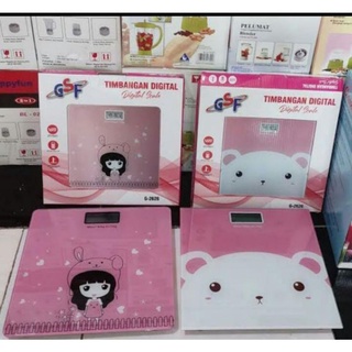 timbangan badan digital 180kg free bobble wrap