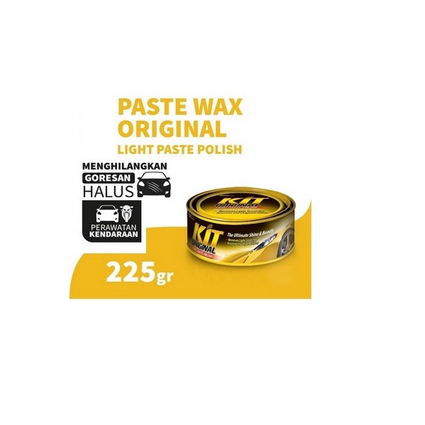 Kit Original Paste Wax Pengkilap Mobil 225 Gr