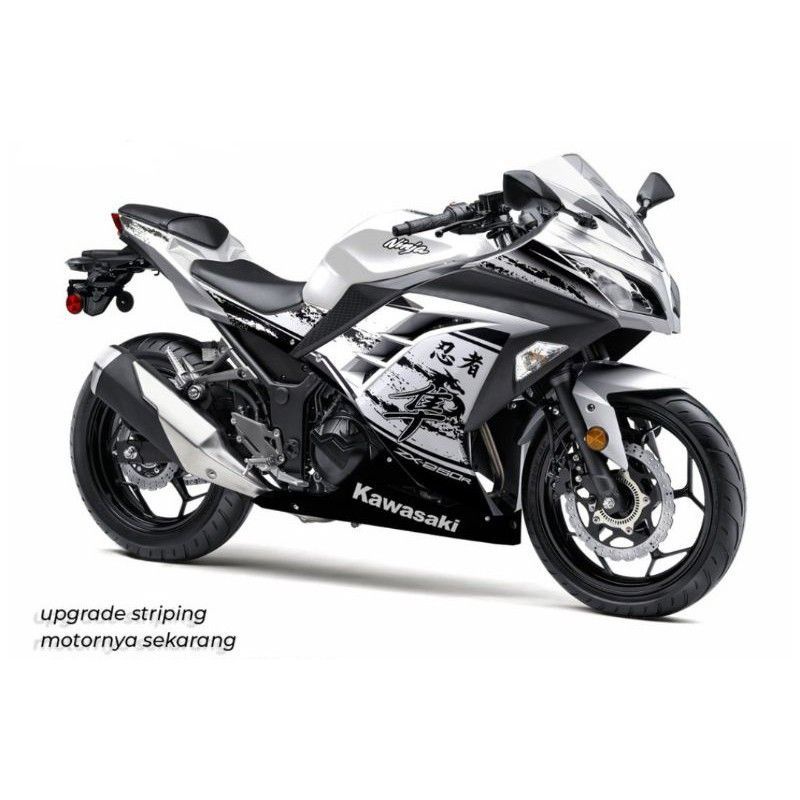 Decal Striping Ninja 250 Fi Stiker Variasi Motif Jepang