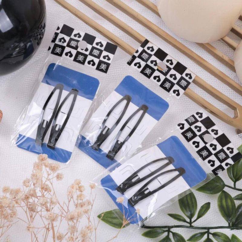 (5 PASANG) JEPITAN RAMBUT TIP TOP / JEPIT TIPTOP CARD BIRU GROSIR 1 RENCENG