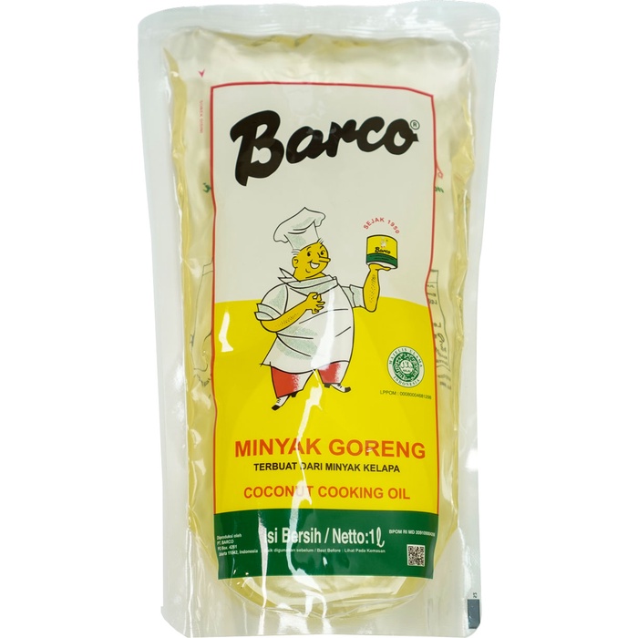 

Barco Minyak Goreng Pouch 1 Liter