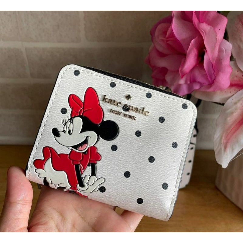 kate spade Disney minnie mouse zip small wallet