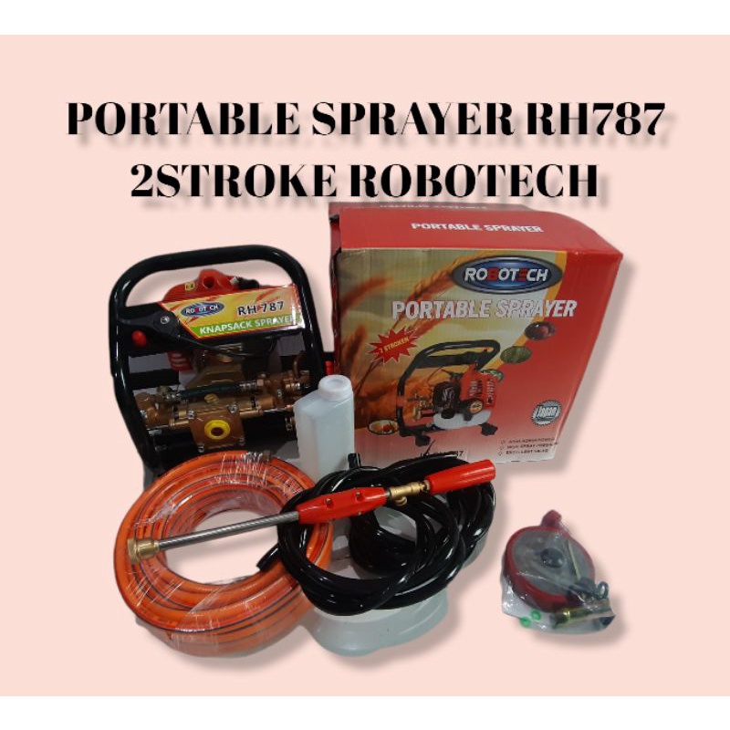 Portable Sprayer Merk Robotech RH-787 Easy start