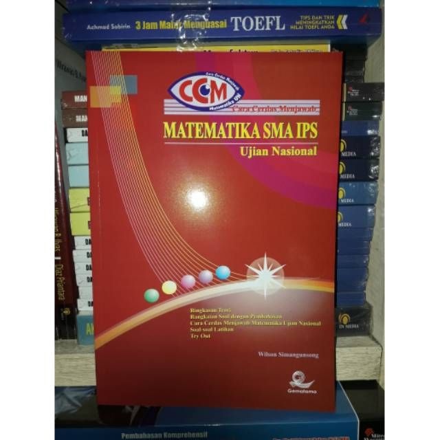Buku CCM Matematika SMA IPS Ujian Nasional by Wilson Simangunsong