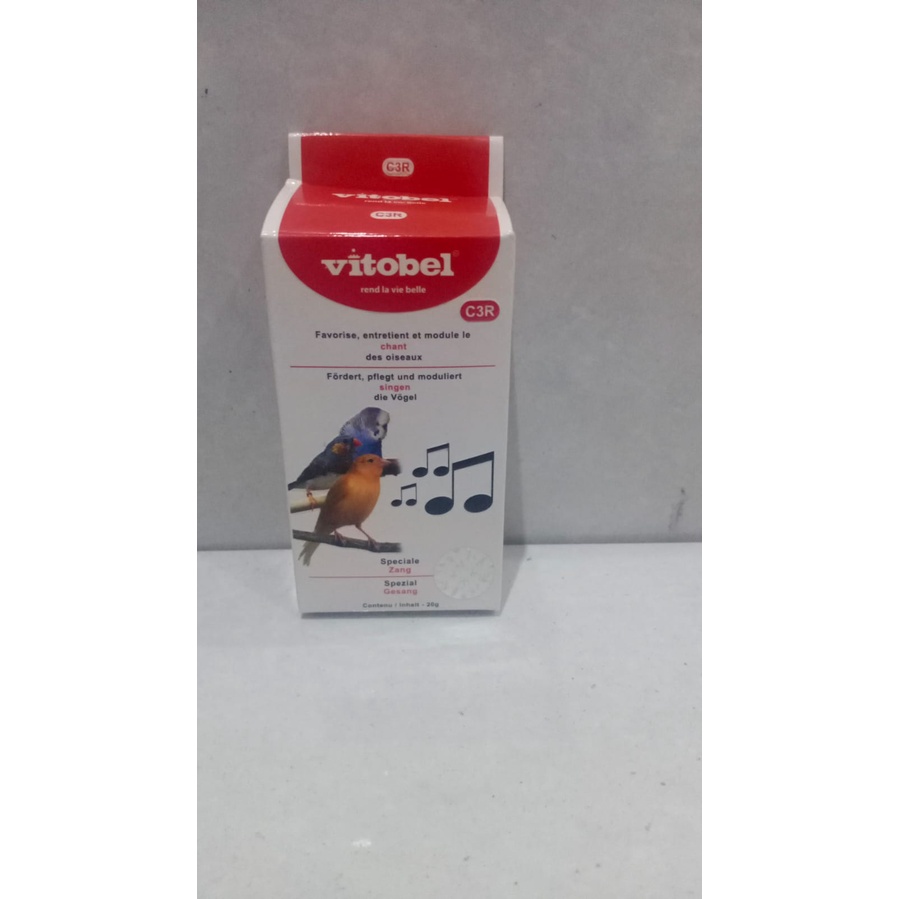 VITOBEL C3R VITOBEL VITAMIN BURUNG MENINGKATKAN RAJIN BUNYI DAN STAMINA