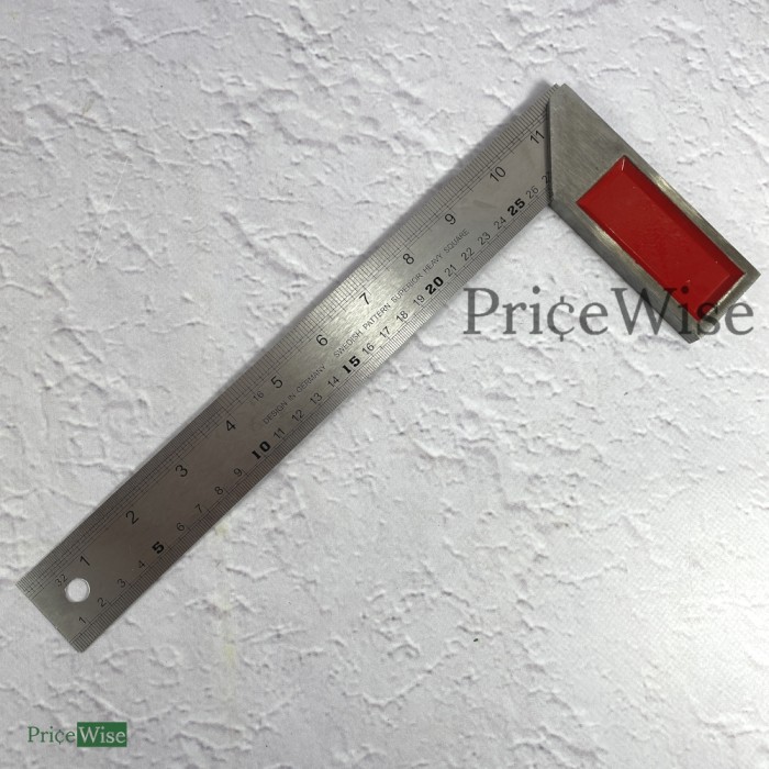 

Penggaris Siku Besi Jumbo 12" 30cm / Siku Tukang