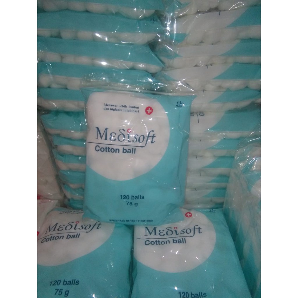 Medisoft Cotton Ball (75gr) - 120 balls