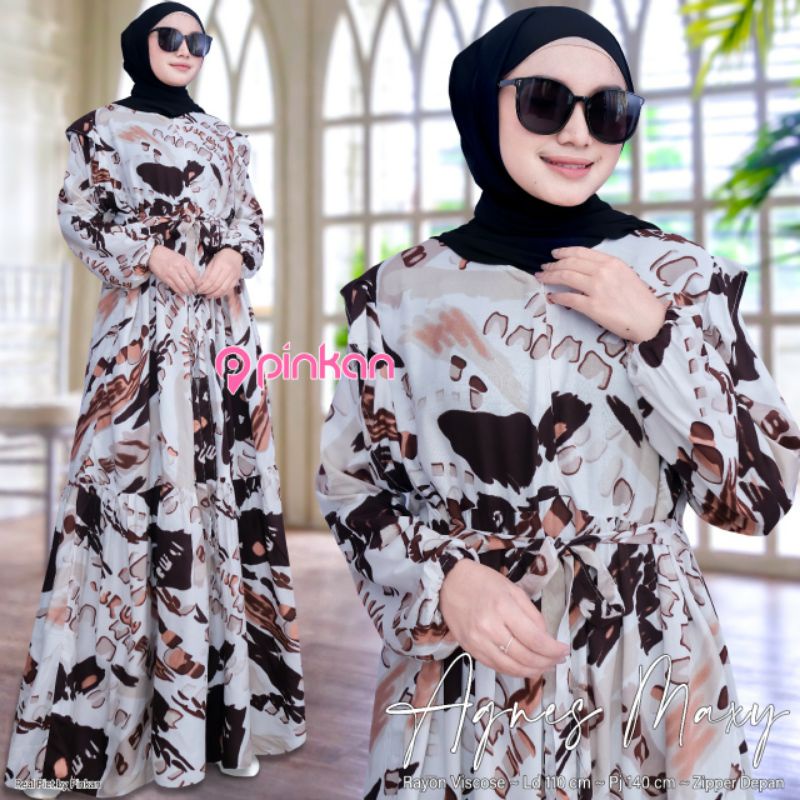 Dress Rayon Viscose LD 110 cm || Agnes/Belesa/Andin/Brisia/Anya/Isyana/Raisa/Rania/Aura