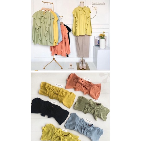 GangNam top by ISH titipan fullbooked