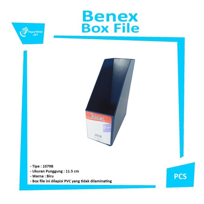 

BISA BAYAR DITEMPAT BENEX Box File 1079B Biru TERJAMIN Kode 1103