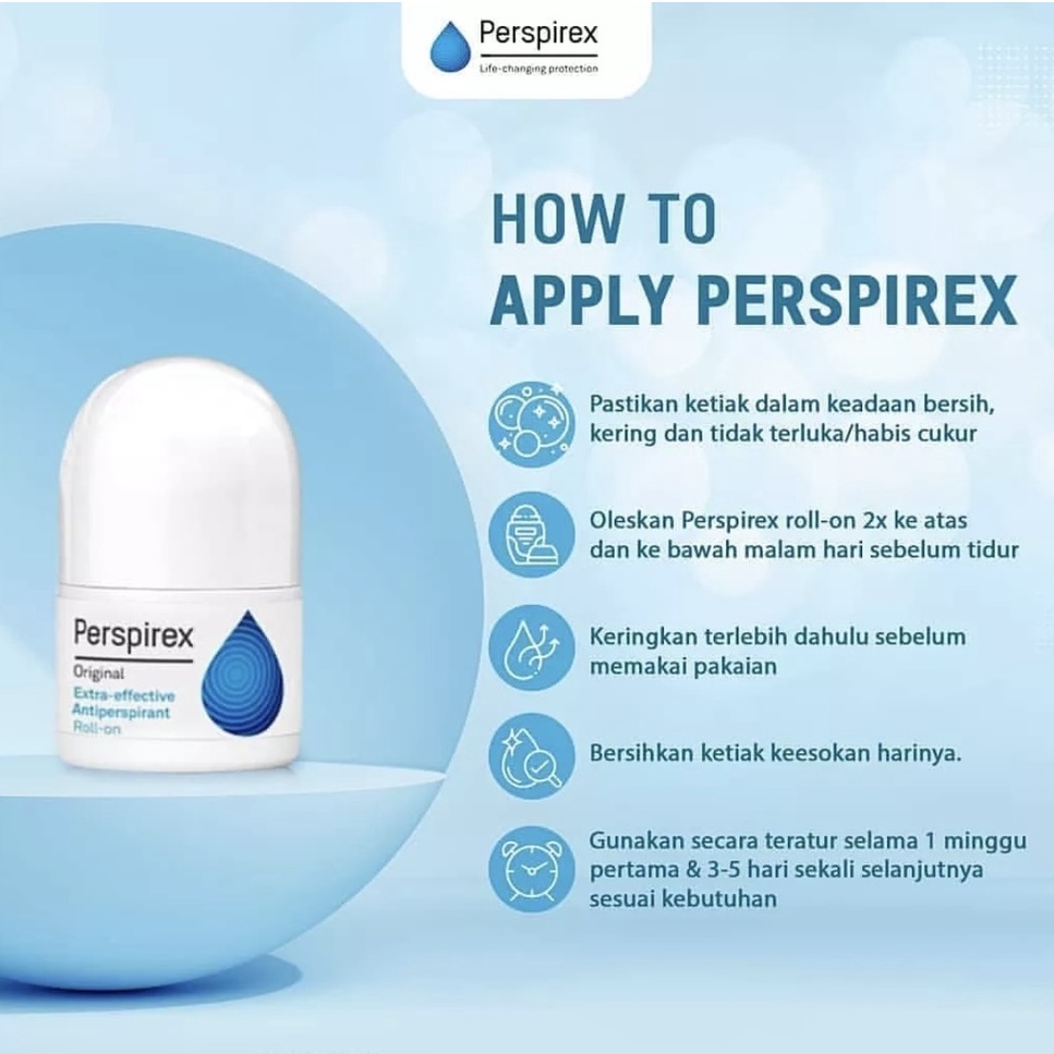 Perspirex Antiperspirant Deodorant Original Roll On 20ml