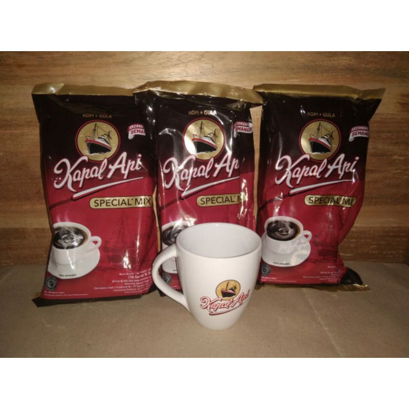 Paket Kopi Kapal Api free Mug