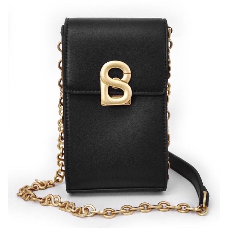 heidy phonebag buttonscarves BLACK