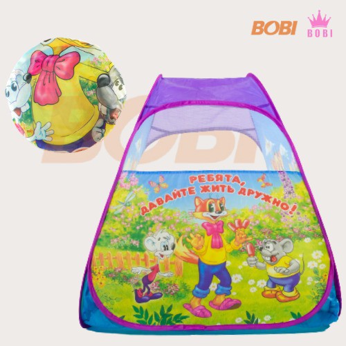 Tenda Anak Segitiga - Tenda Bola Anak - Pop Up Tent Baby Foldable Indoor Outdoor