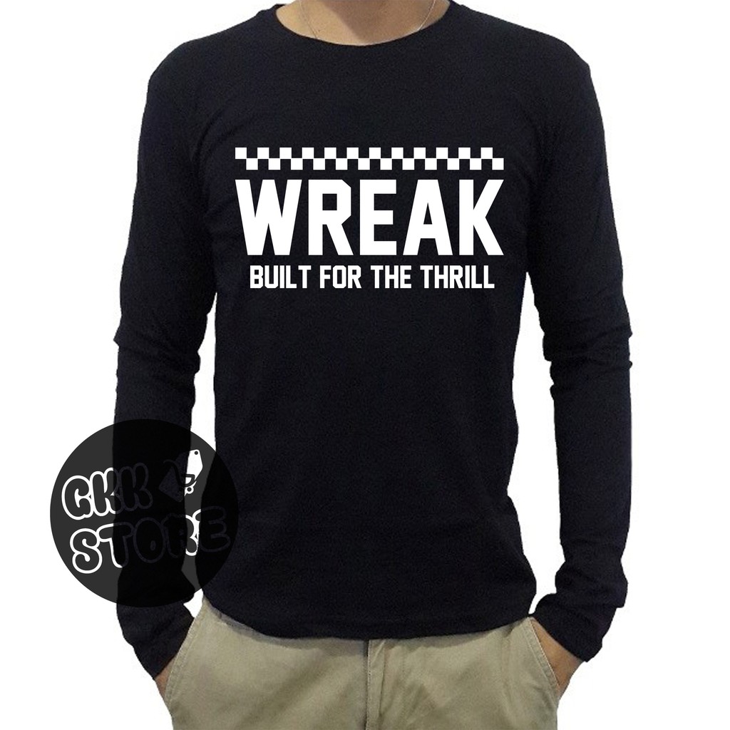 KAOS BAJU JERSEY SEPEDA THRILL WREAK COTTON COMBED