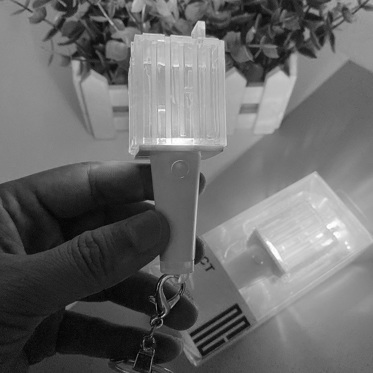 [BS] BISA COD MINI LIGHT STICK Gantungan Kunci EXO NCT Key Chain KPOP  - KP383