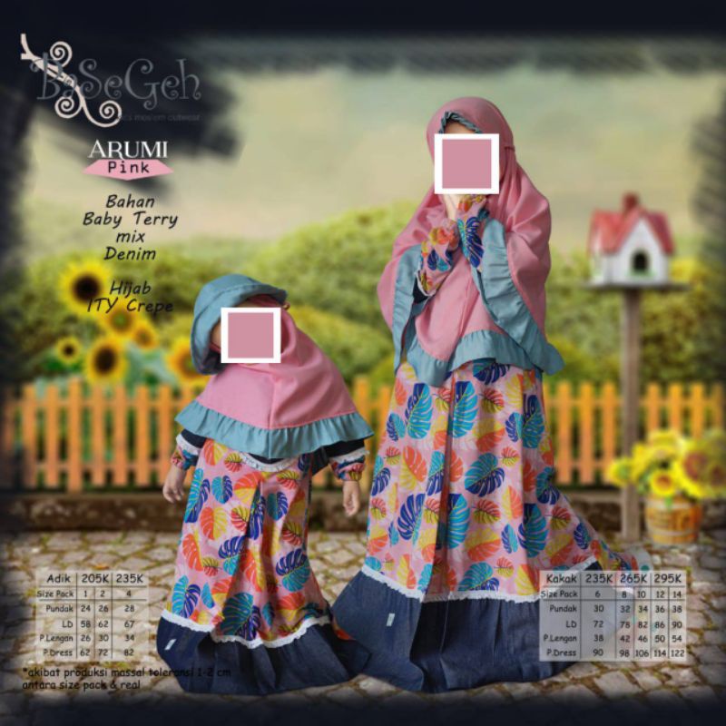 Gamis ARUMI_DRESS basegeh