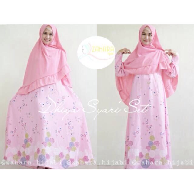 Gamis Syar'i Maxmara set Khimar