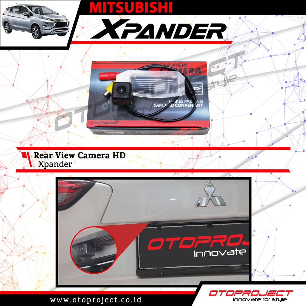 Otoproject - Rear View Camera Xpander Hd | Kamera Mundur Xpander