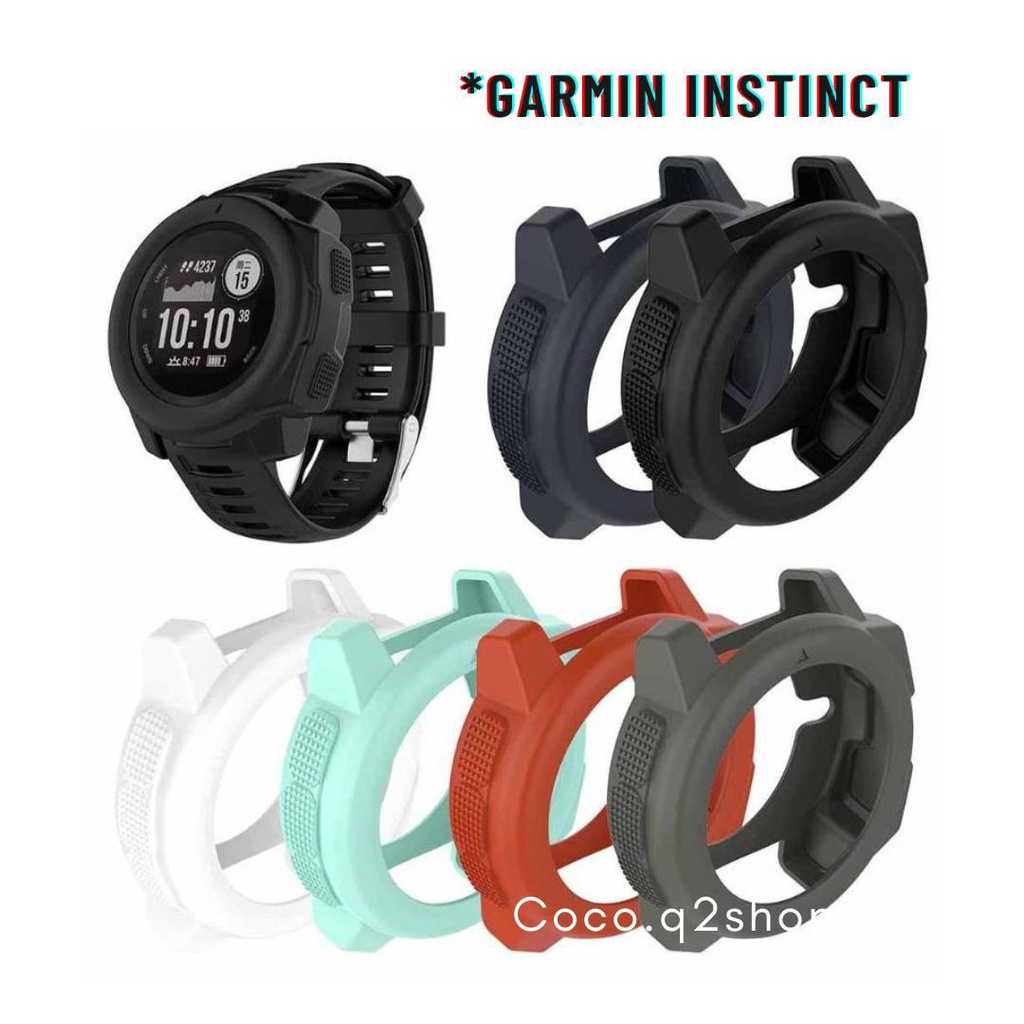 BUMPER CASE GARMIN INSTINCT SMARTWATCH SILICONE PROTECTOR - PELINDUNG GARMIN INSTINCT