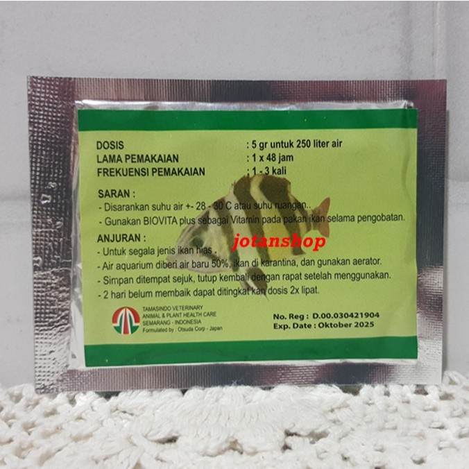 KILL PROTOZOA anti protozoa obat ikan hias perut kembung berak putih hexamita