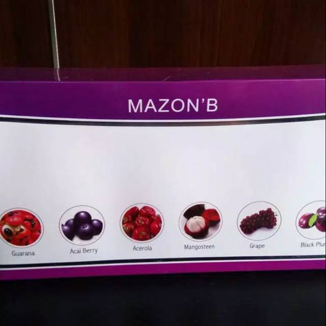 MAZON B /MAZON BERRIES 10 SASCHET PRODUK BERKUALITAS