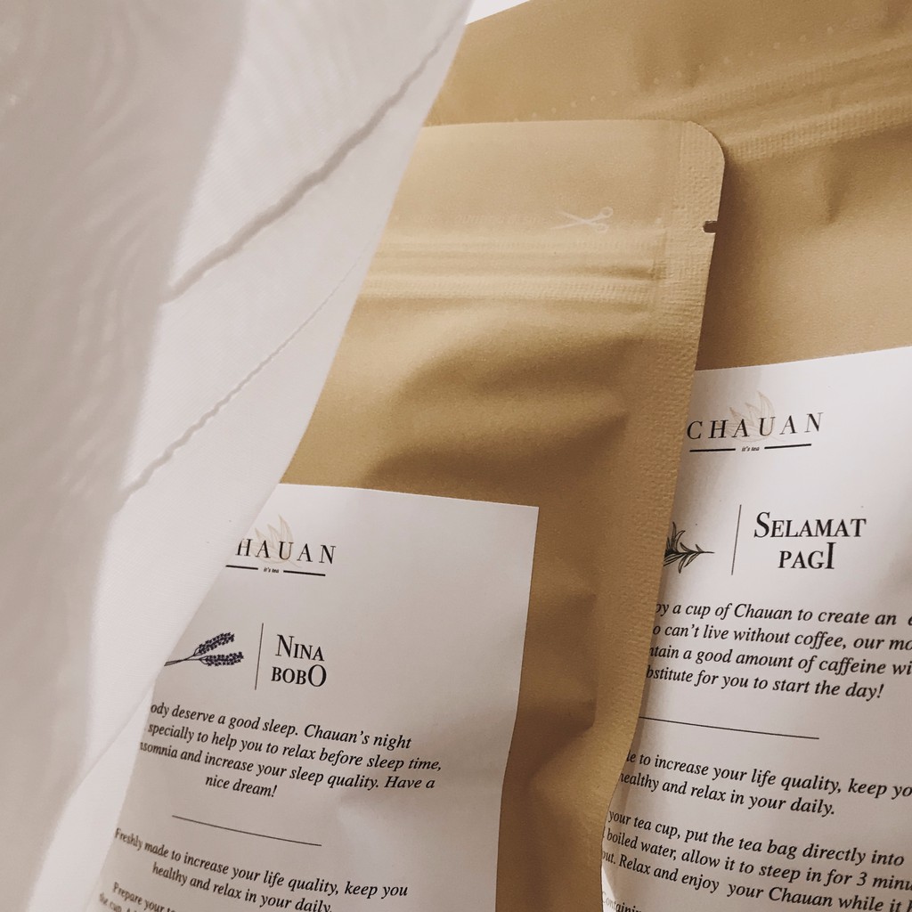 

Chauan Tea Large Pack / Teh Seduh Bunga Pouch Besar