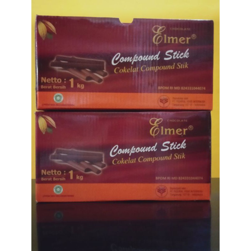 

Cokelat Elmer Compound Stick - Repack 250gr