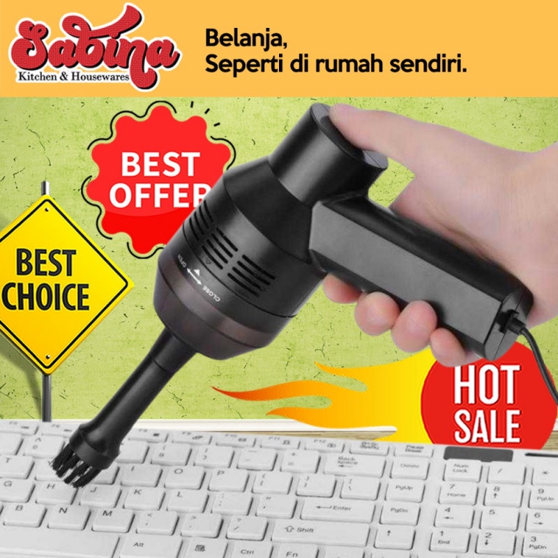 Vacuum Cleaner Mini USB Pembersih Serbaguna Debu Keyboard