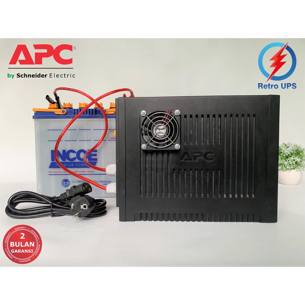 UPS Modif APC BX800LI-MS 800VA Modifikasi Aki External
