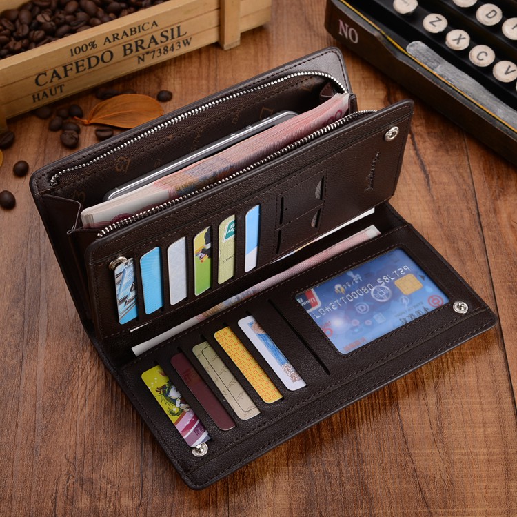 ⭐ Curewe Kerien ⭐ Dompet Pria Model Korea | Long Men Wallet | CK Series | Original