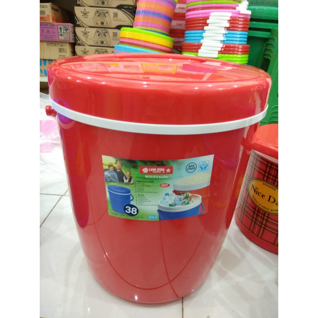 Jual Termos Nasi Es Rice Bucket Ice Bucket Lion Star 38 Jumbo