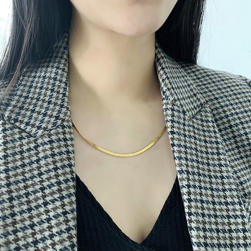 Bisa Cod Kalung Wanita Emas Asli Kadar 375% Kalung Rantai Emas 727K1#