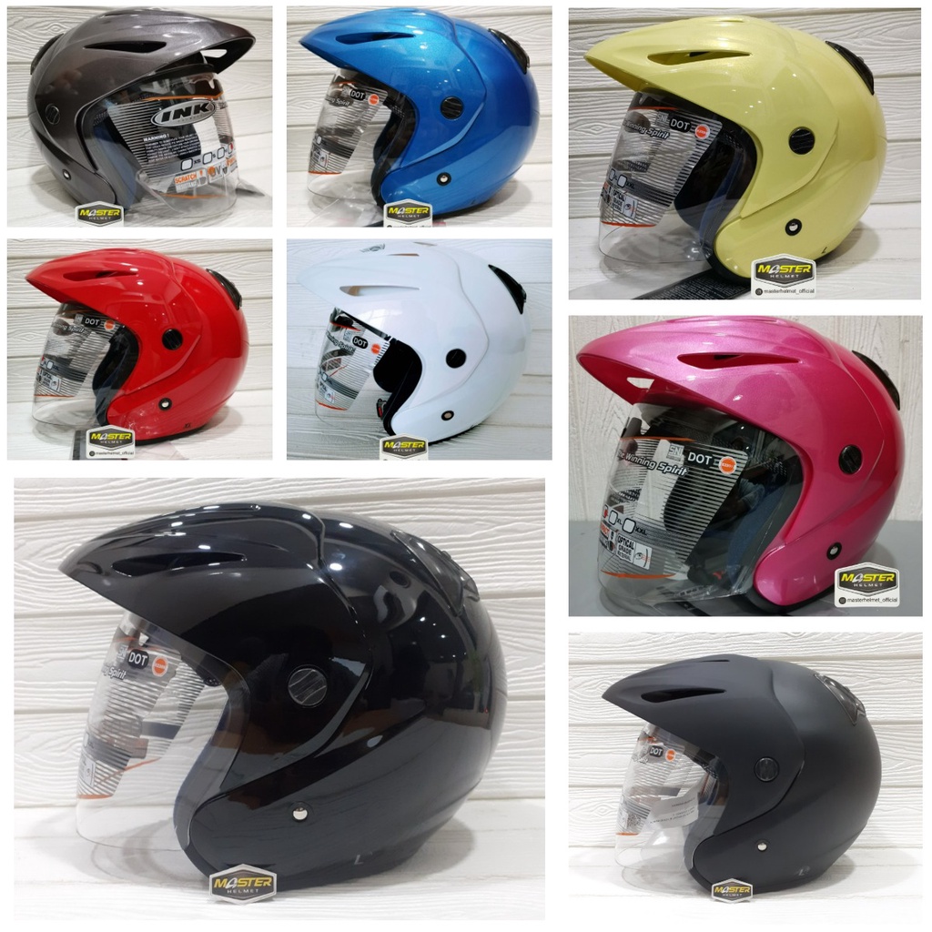 HELM INK CX 22 CX22 ORIGINAL HELM INK TOPI ASLI ORIGINAL SNI DOT